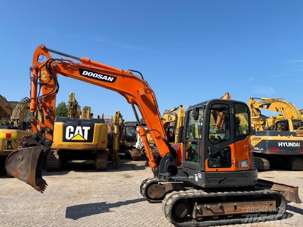Doosan DX 80 R Midibagger  7t - 12t