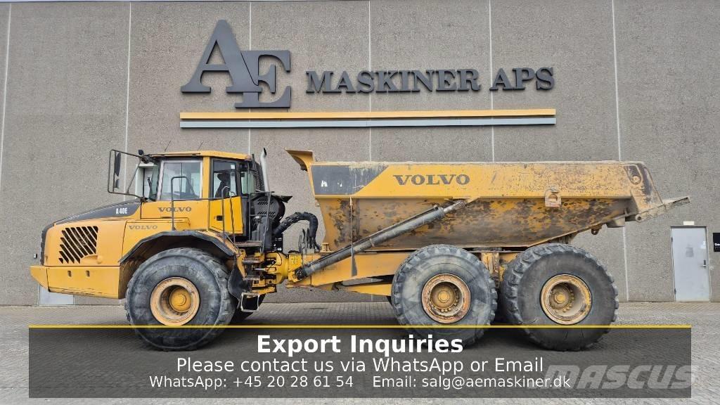 Volvo A 40 E Dumper - Knickgelenk