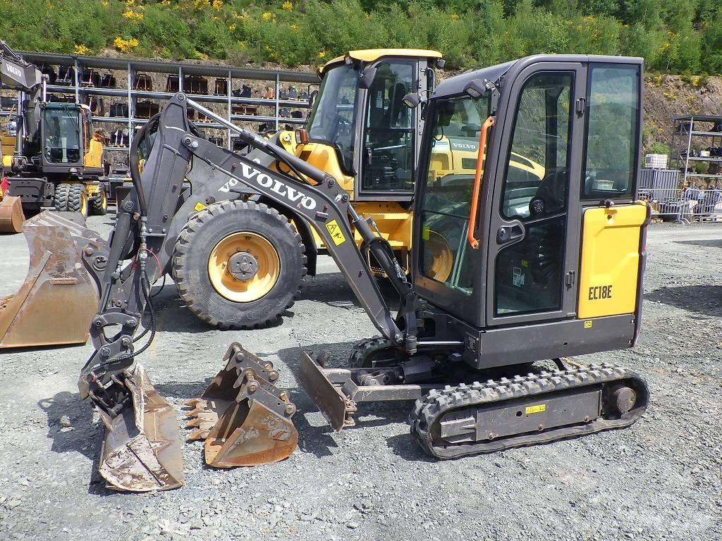 Volvo EC 18 E Minibagger < 7t