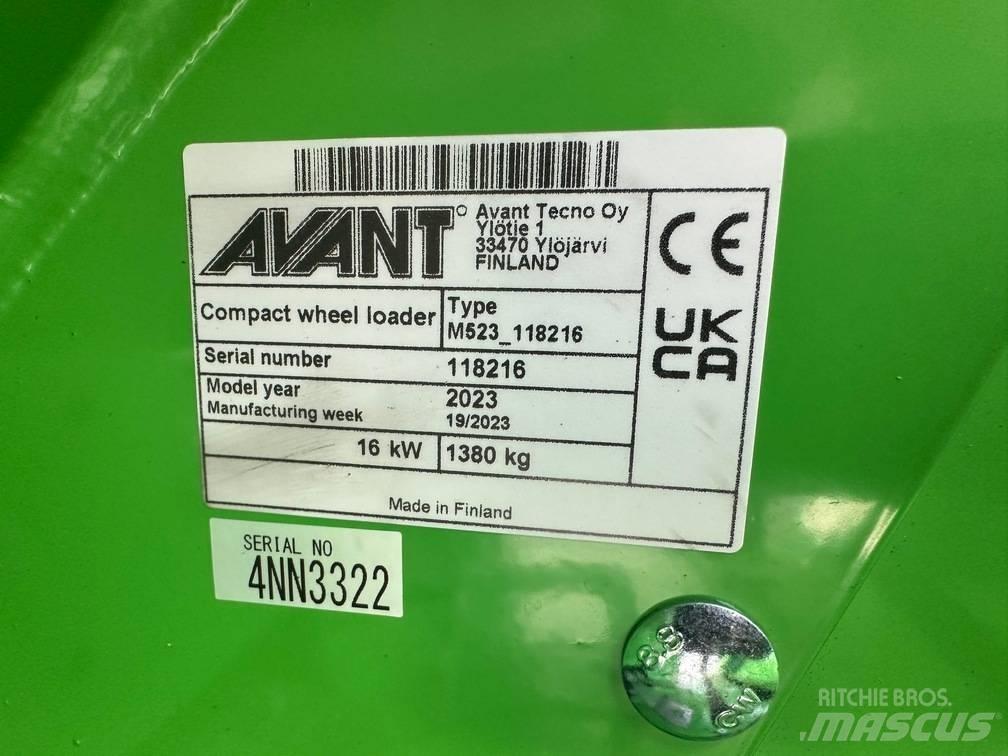 Avant 523 Multifunktionslader