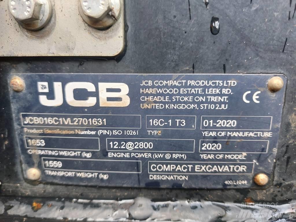 JCB 16 C Minibagger < 7t