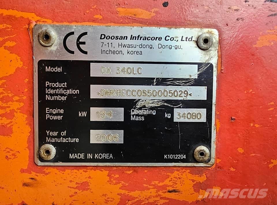 Doosan DX 340 LC Raupenbagger