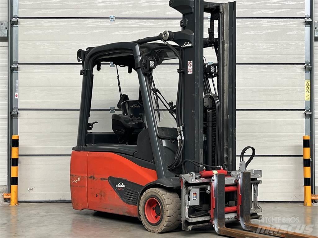 Linde E20L-02 Elektro Stapler