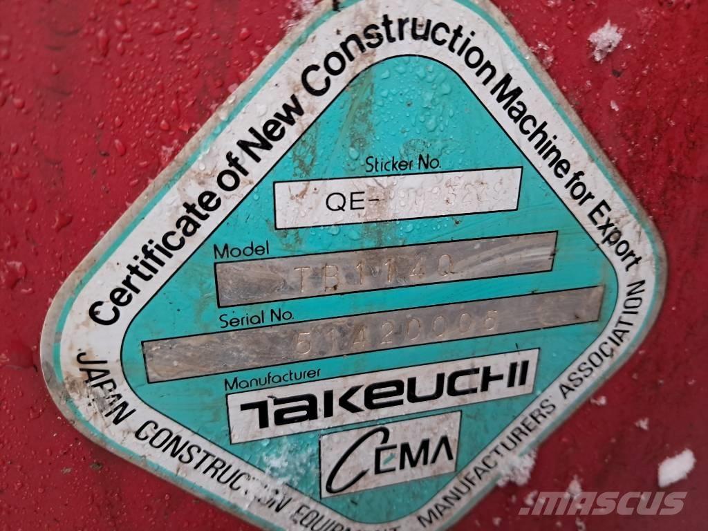 Takeuchi TB 1140 Raupenbagger