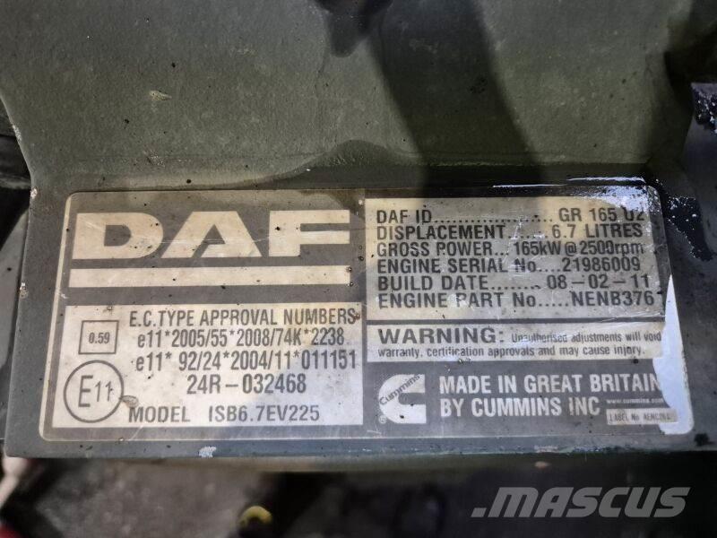 DAF GR165U2 Motoren