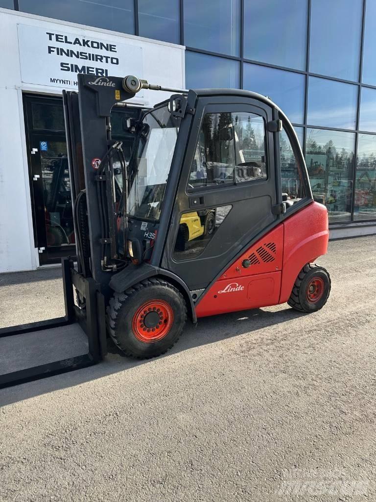 Linde H35D Diesel Stapler