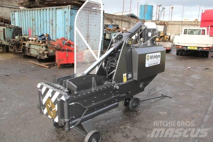 McIntyre Metal Baler Ballenpressen