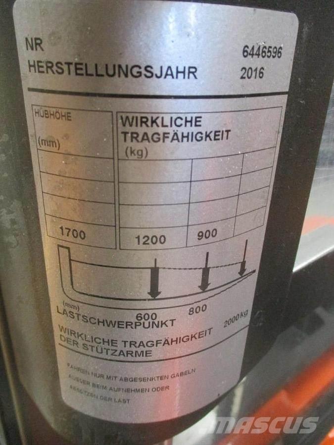 BT SWE 200D Deichselstapler