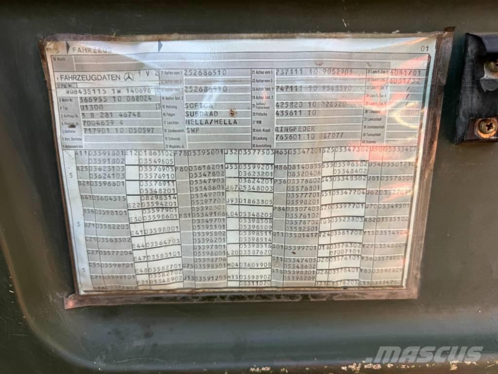 Unimog U1300 Andere Fahrzeuge