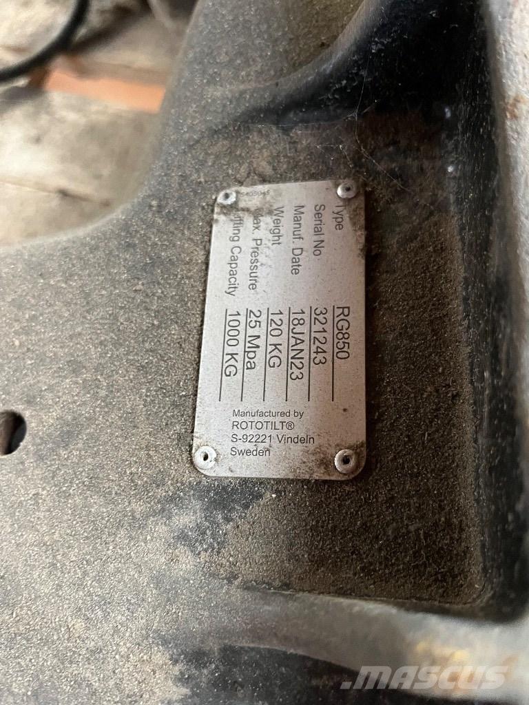 Rototilt R850 Sonstige Baumaschinen
