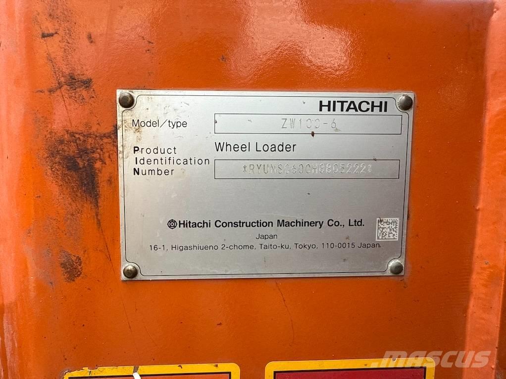 Hitachi ZW 100 Radlader