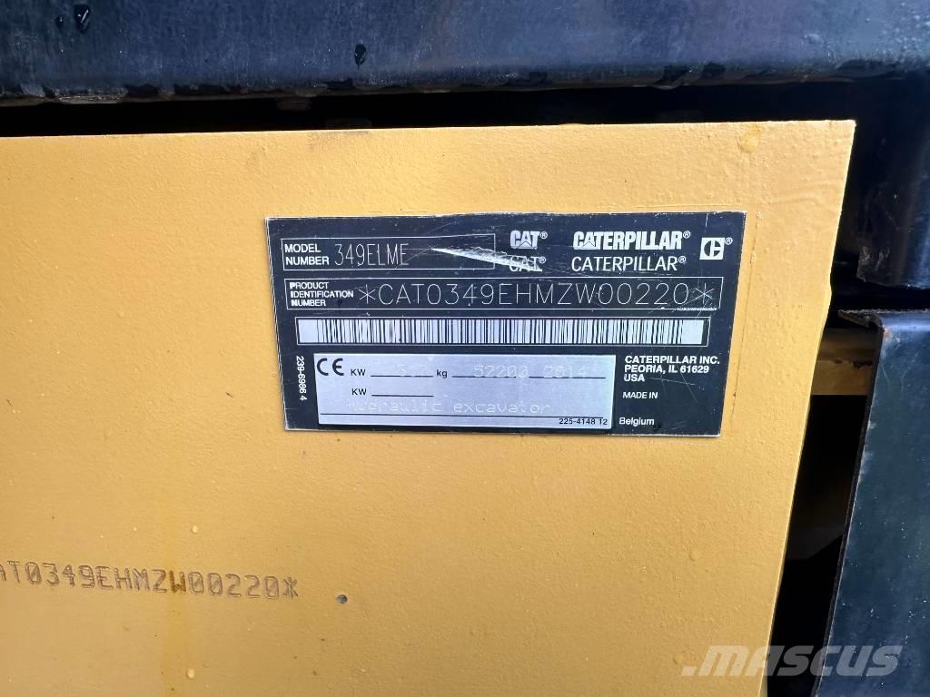 CAT 349 E Raupenbagger