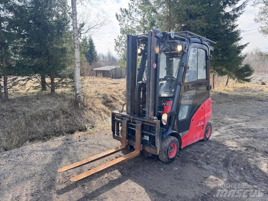 Linde H 16 Gas Stapler