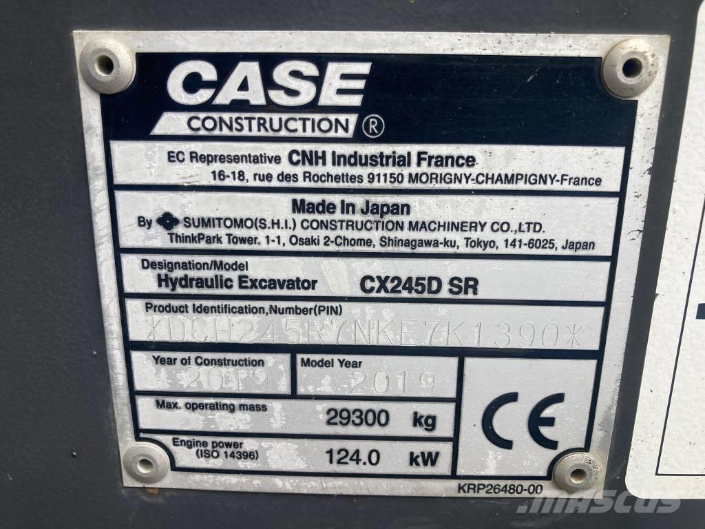CASE CX 245 D SR LC Raupenbagger