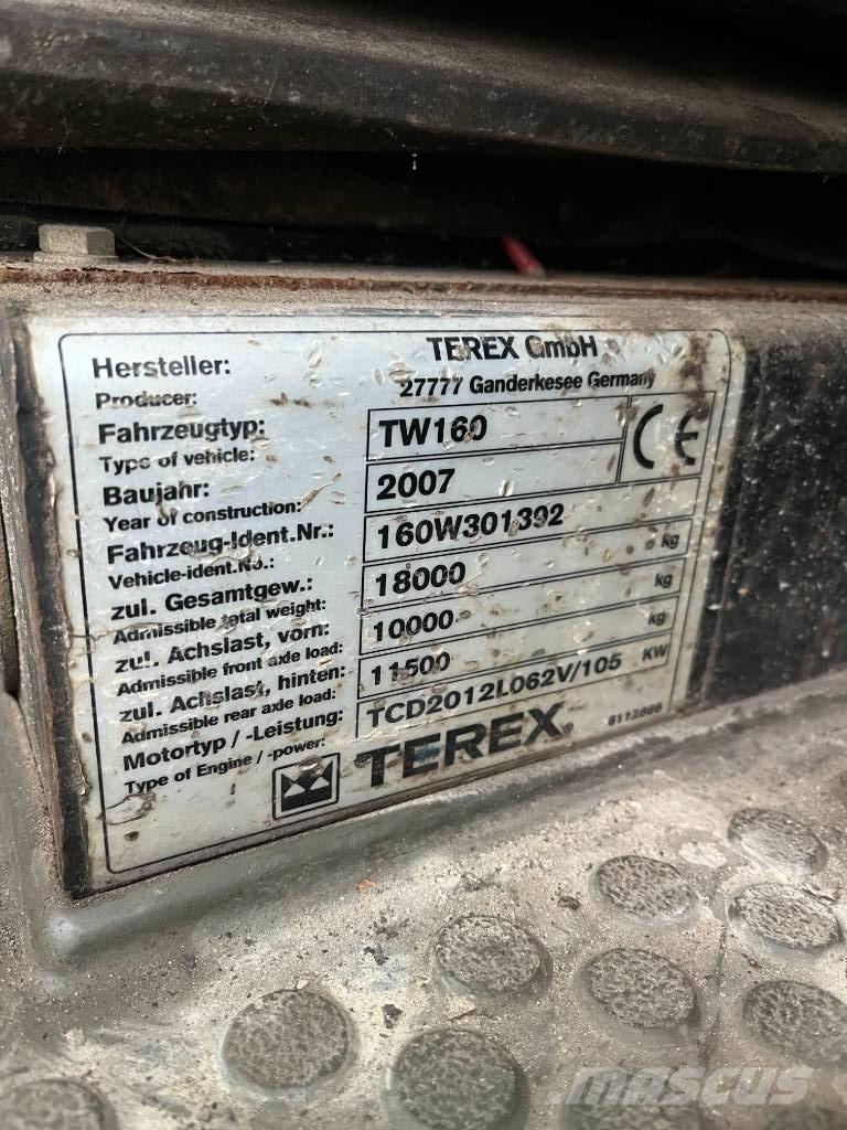 Terex TW 160 Mobilbagger