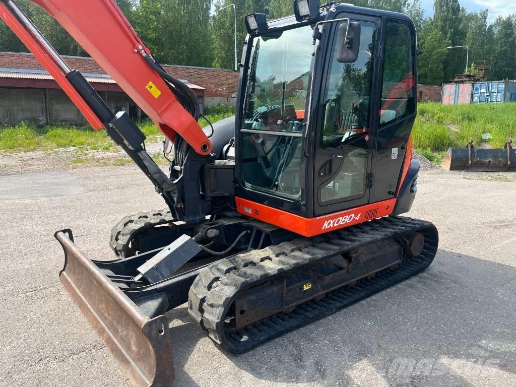 Kubota KX 080 Midibagger  7t - 12t