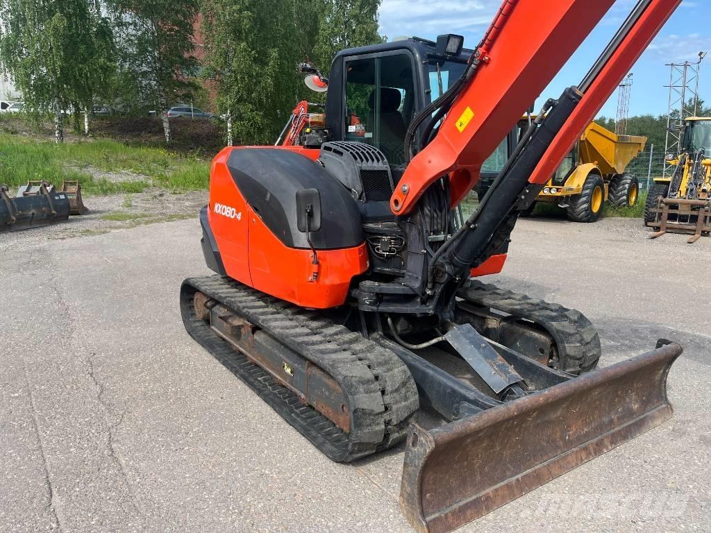 Kubota KX 080 Midibagger  7t - 12t