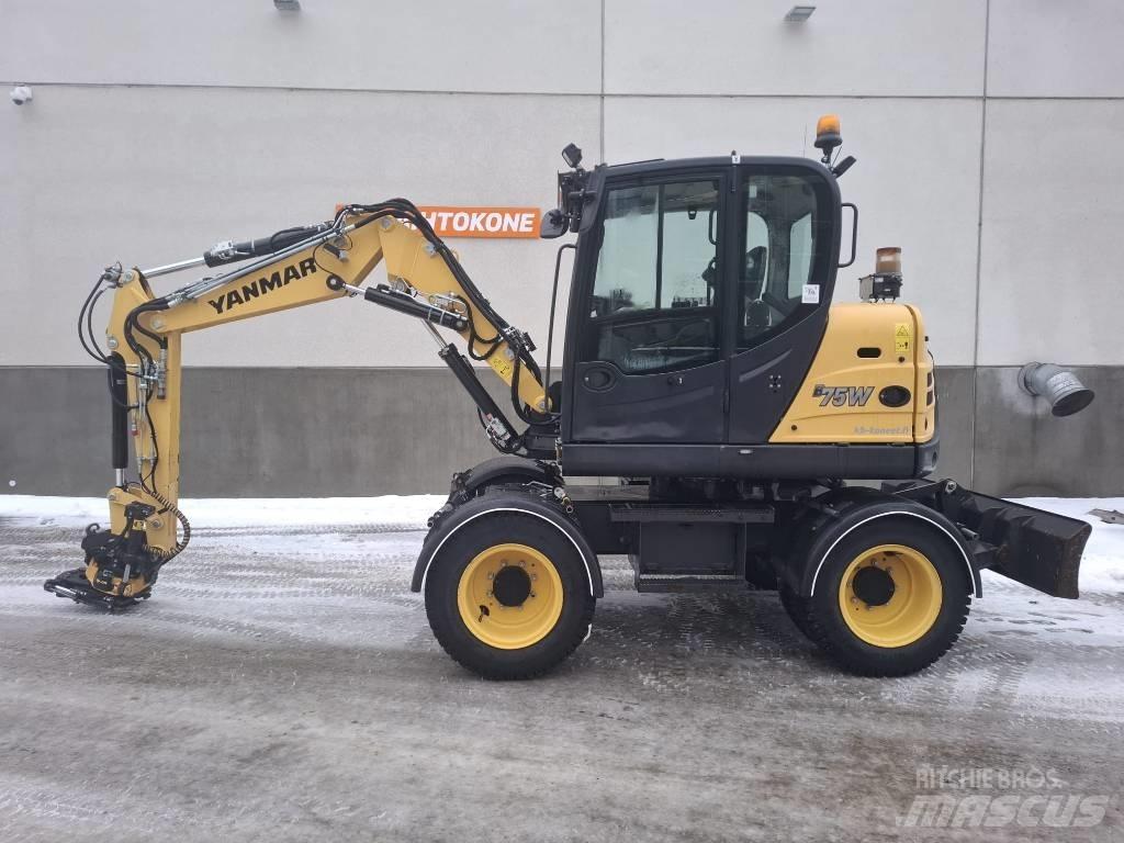 Yanmar B 75 W Mobilbagger