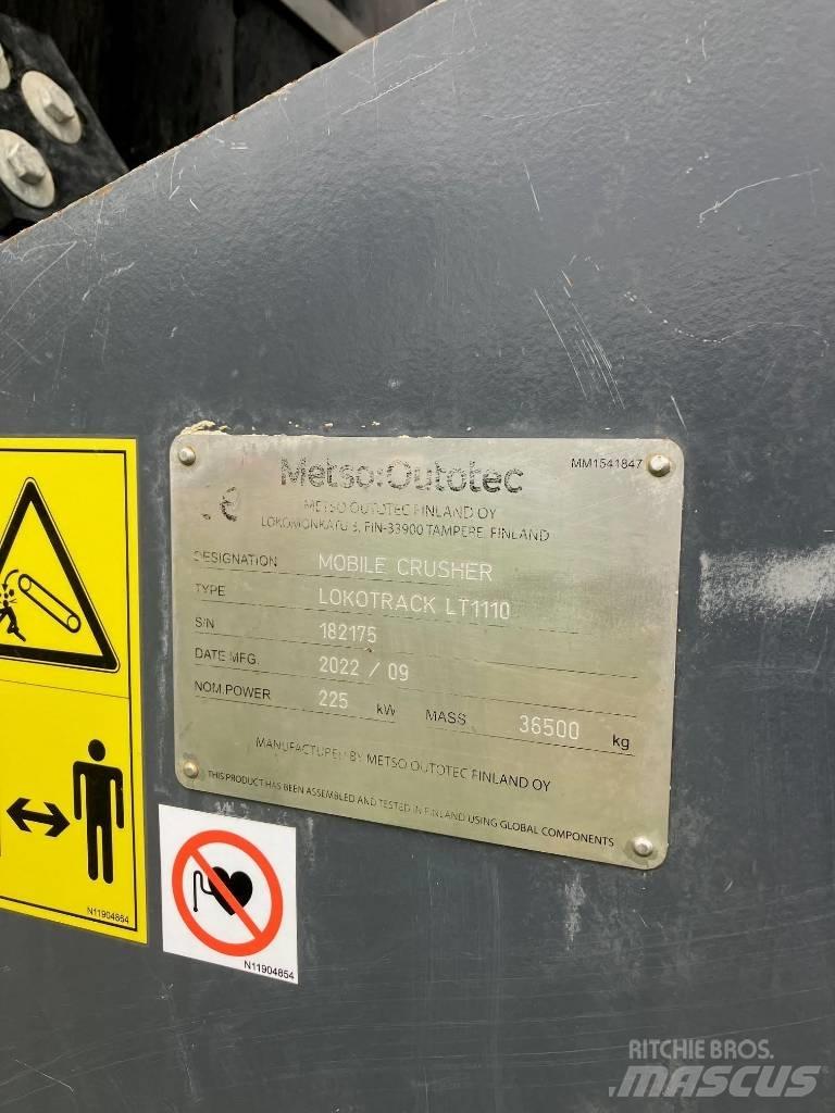 Metso LT 1110 Mobile Brecher