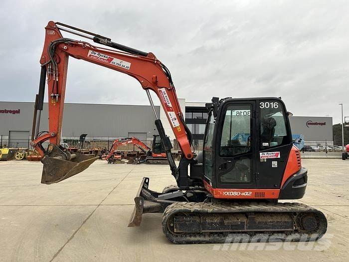 Kubota KX080-4A2 Midibagger  7t - 12t