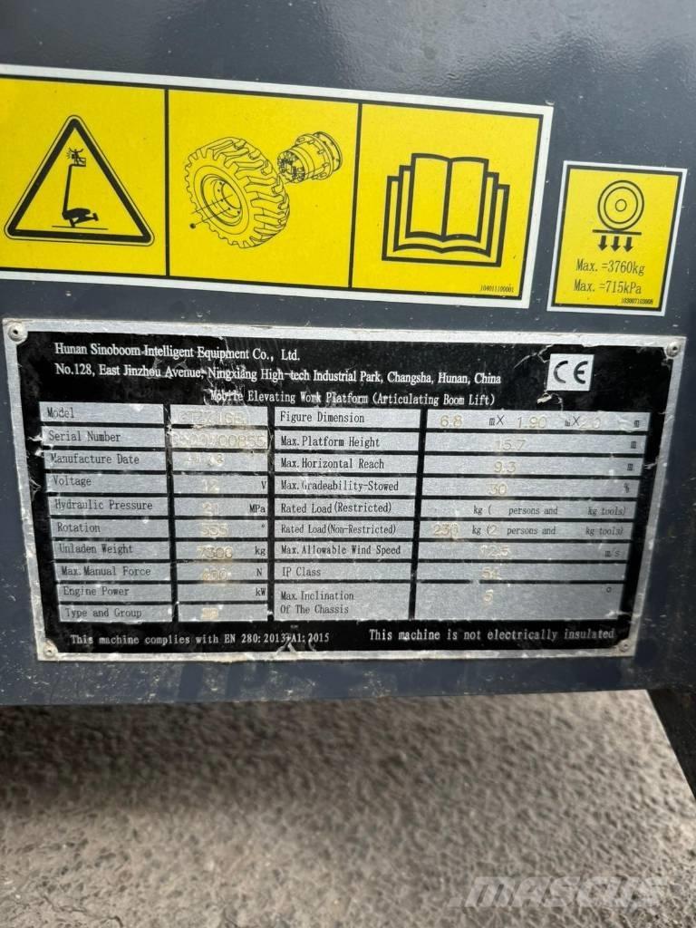 Sinoboom AB520 EJ Gelenkteleskoparbeitsbühnen