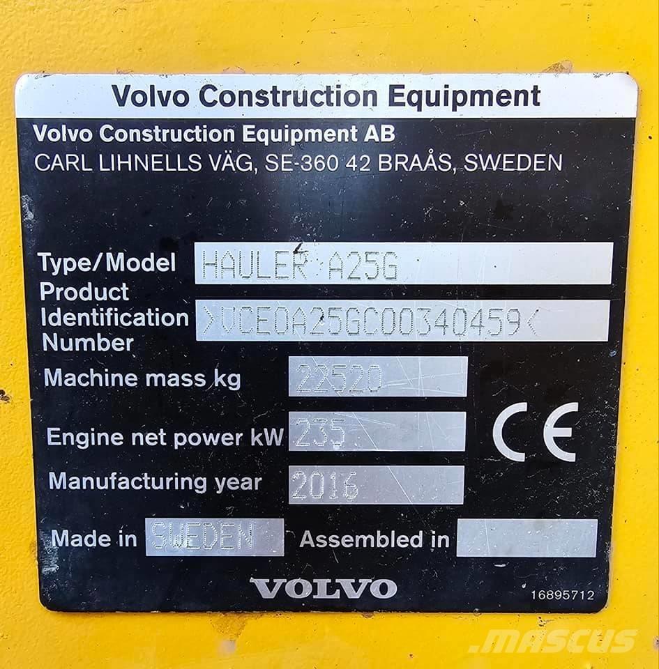Volvo A 25 G Dumper - Knickgelenk