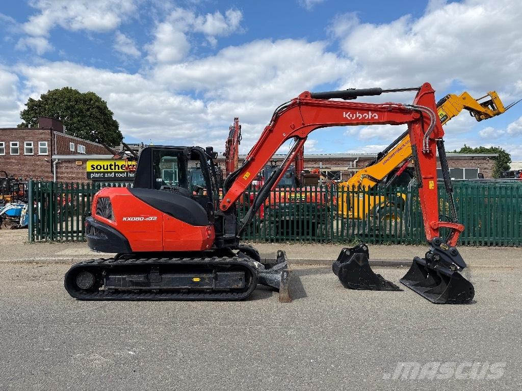 Kubota KX 080-4 Midibagger  7t - 12t