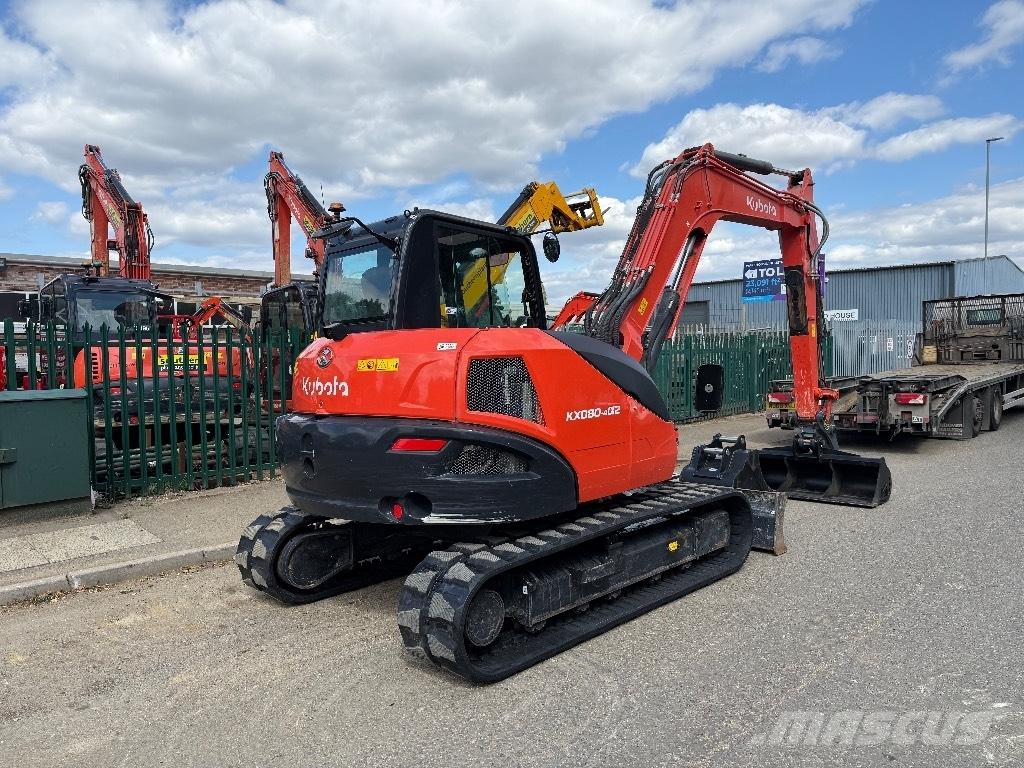 Kubota KX 080-4 Midibagger  7t - 12t