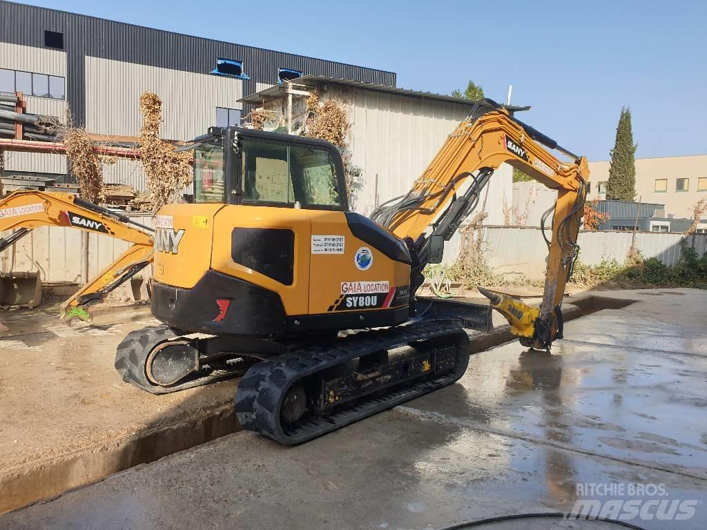 Sany SY 80 U Raupenbagger