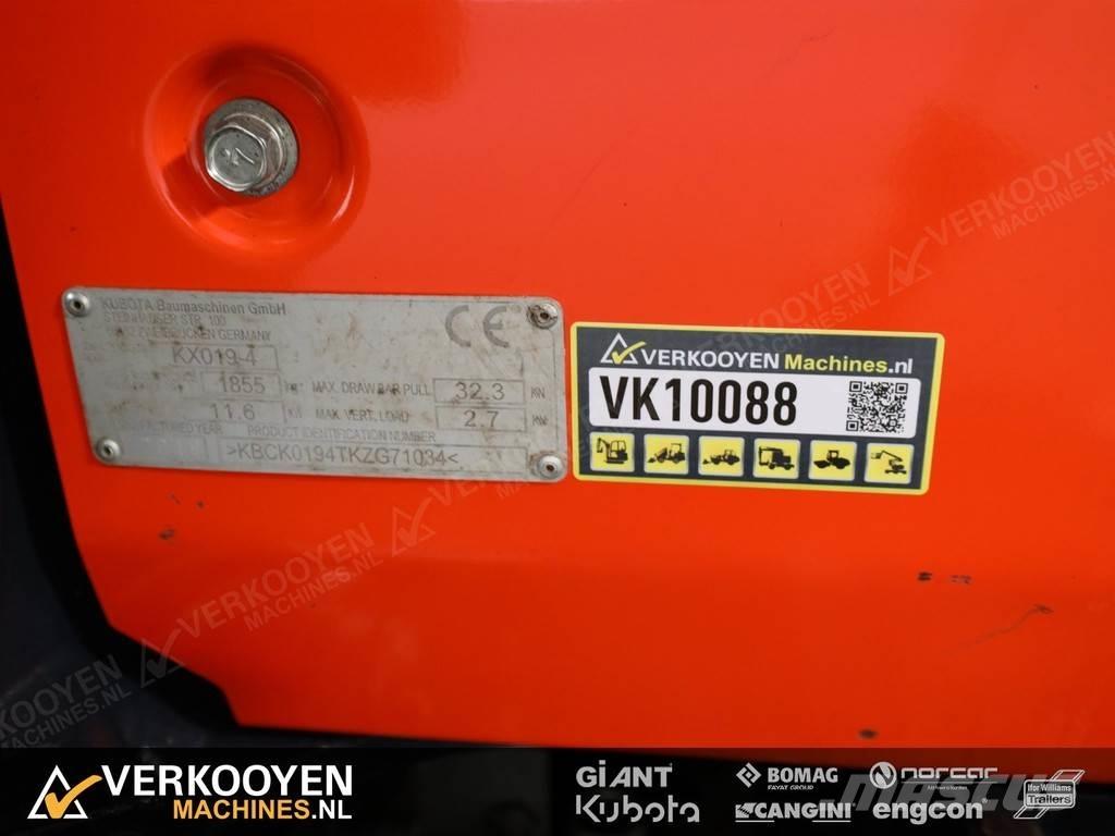 Kubota KX019-4 Minibagger < 7t