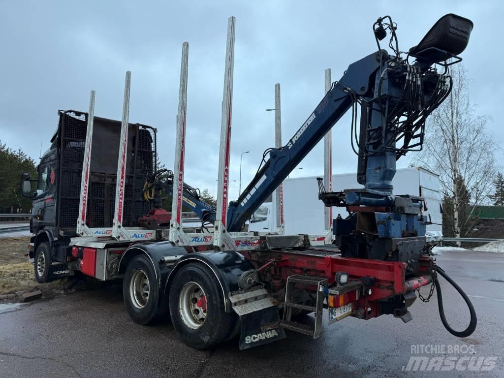Scania R 560 Holzfahrzeuge