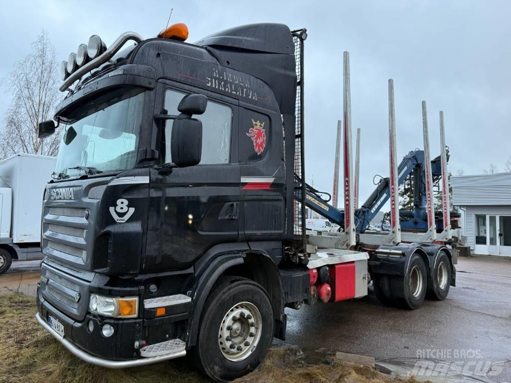 Scania R 560 Holzfahrzeuge