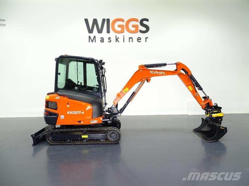 Kubota KX 027-4 Minibagger < 7t