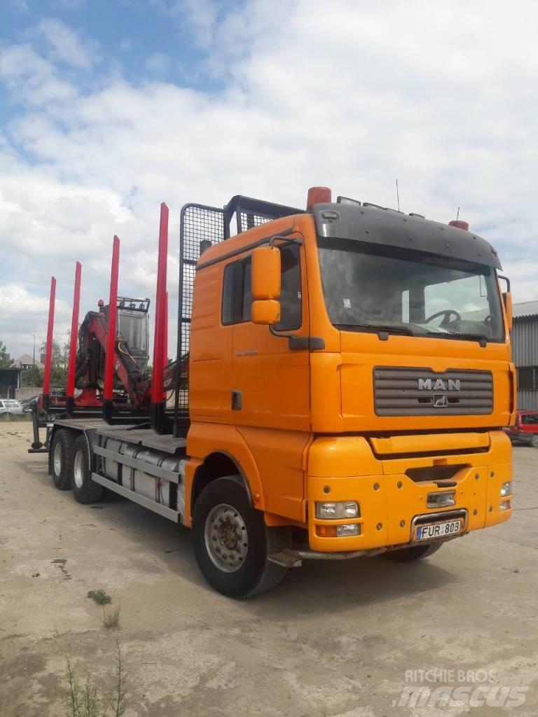 MAN TGA 33.530 Holzfahrzeuge