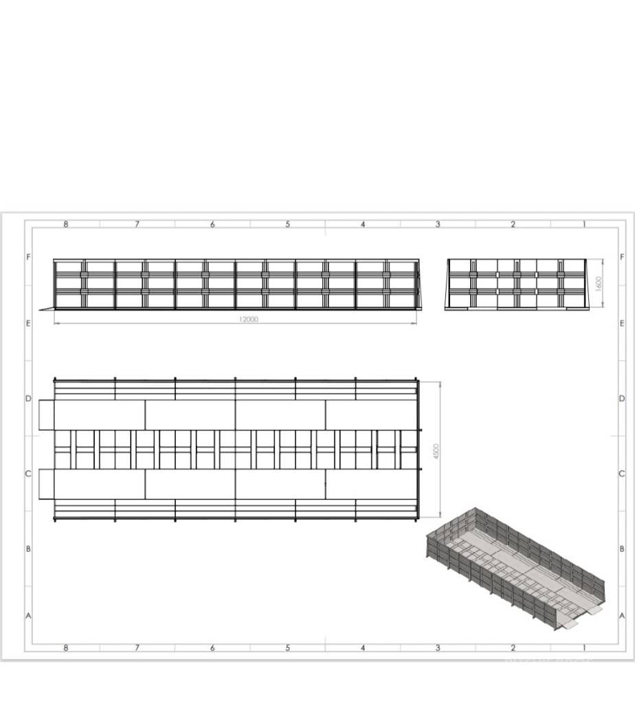  Bulk loading tray Sonstige Flurförderzeuge