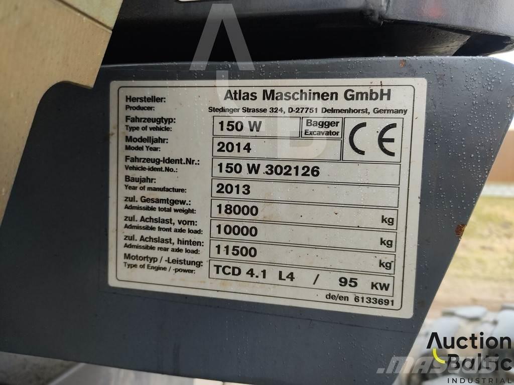 Atlas 150 W Mobilbagger