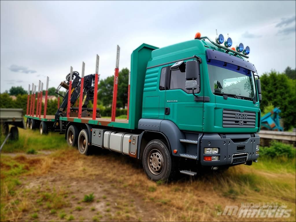 MAN TGA 33.430 Holzfahrzeuge