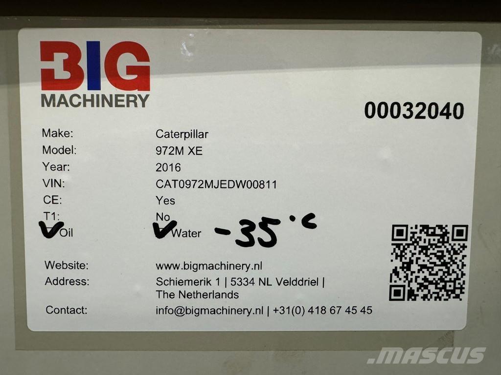 CAT 972M XE Radlader