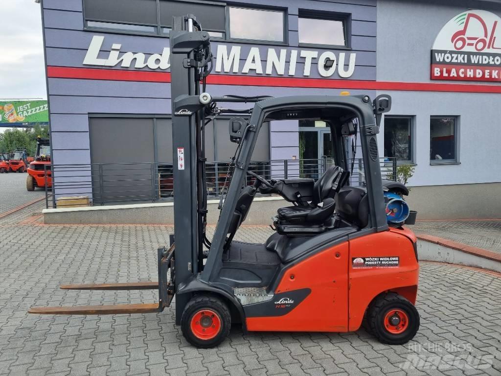 Linde H18T-01 Gas Stapler
