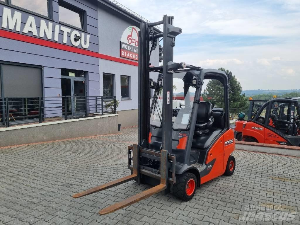 Linde H18T-01 Gas Stapler