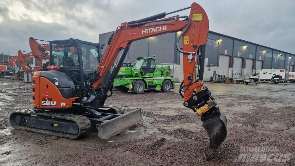 Hitachi ZX55-6CLR Minibagger < 7t