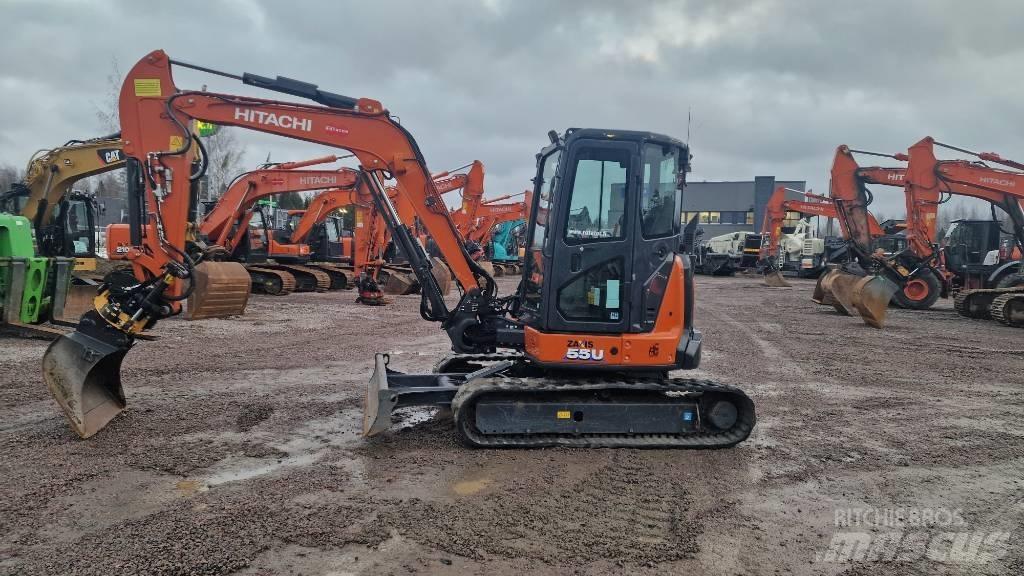 Hitachi ZX55-6CLR Minibagger < 7t