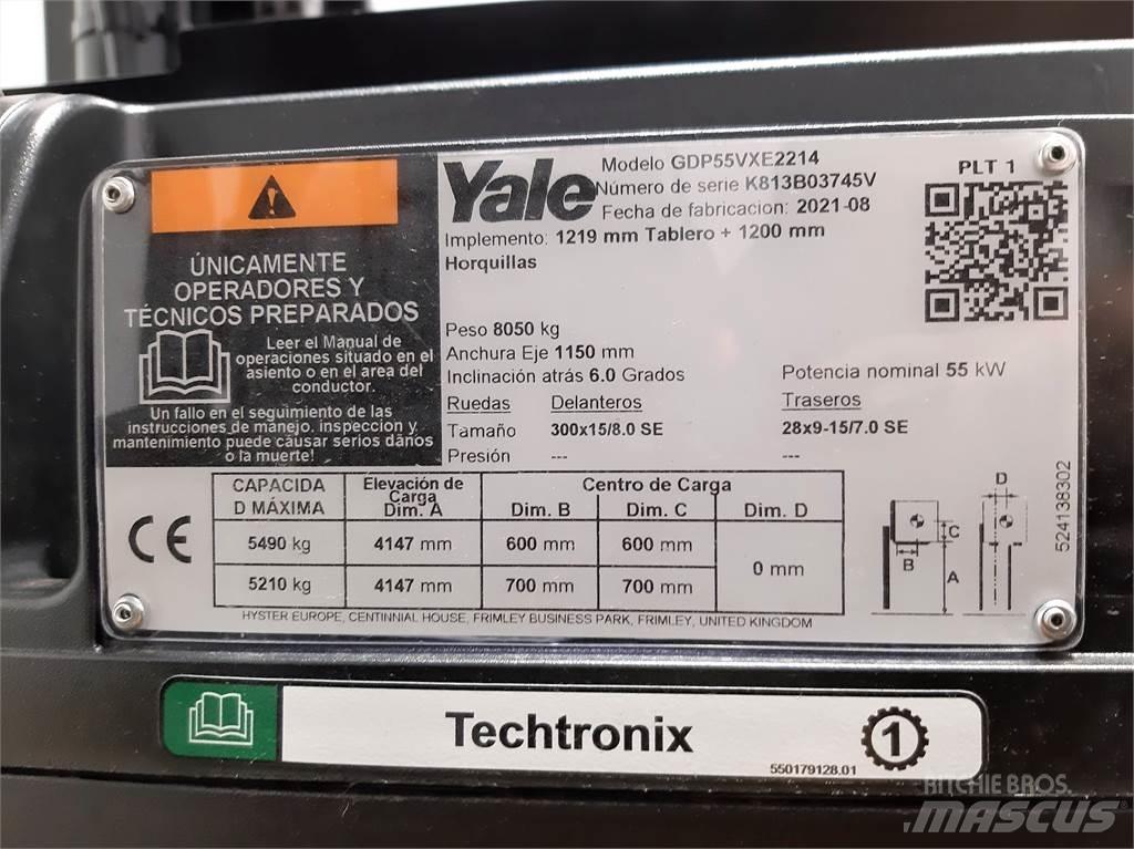 Yale GDP55VX Diesel Stapler
