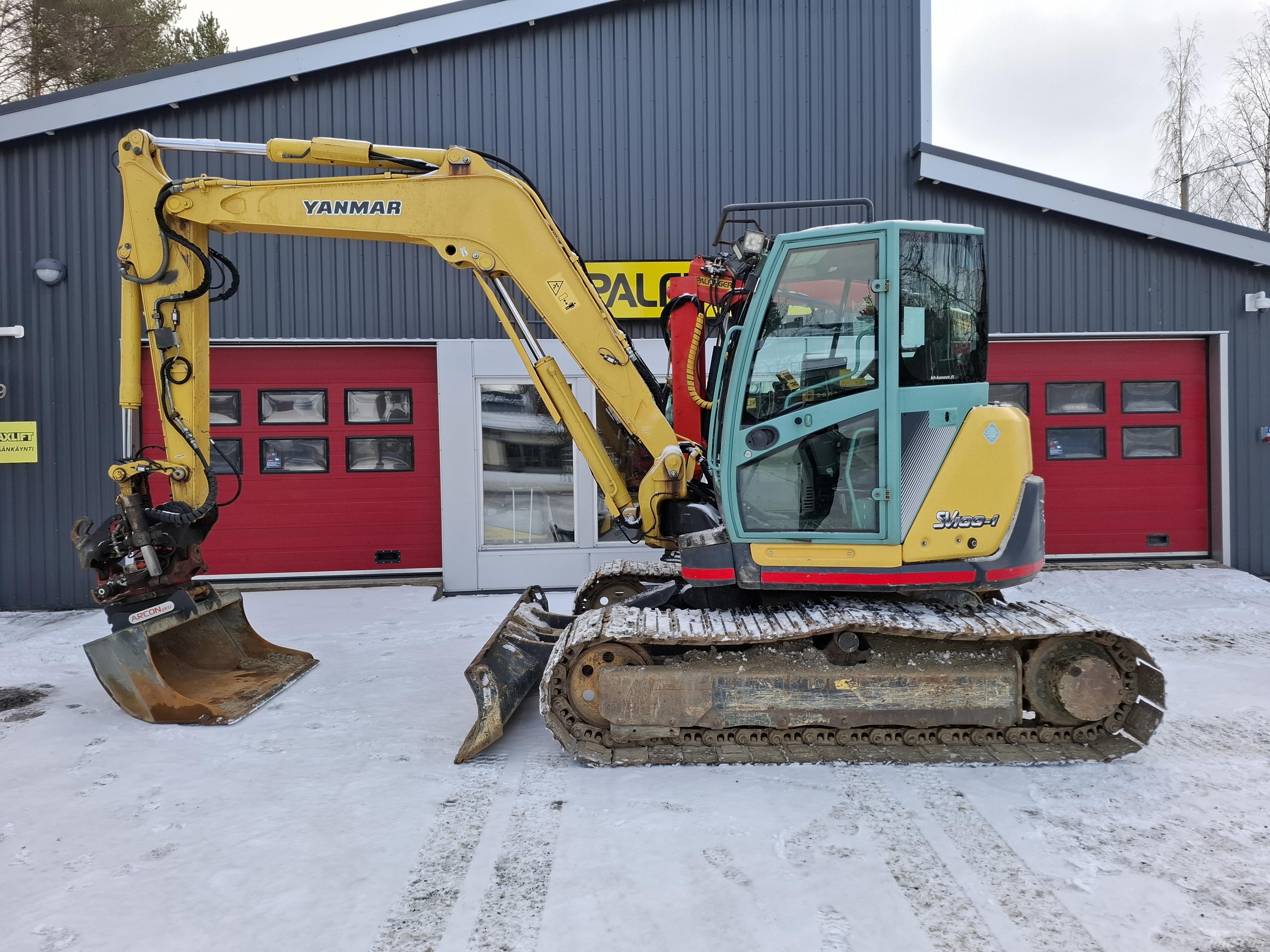 Yanmar SV100-1A Midibagger  7t - 12t
