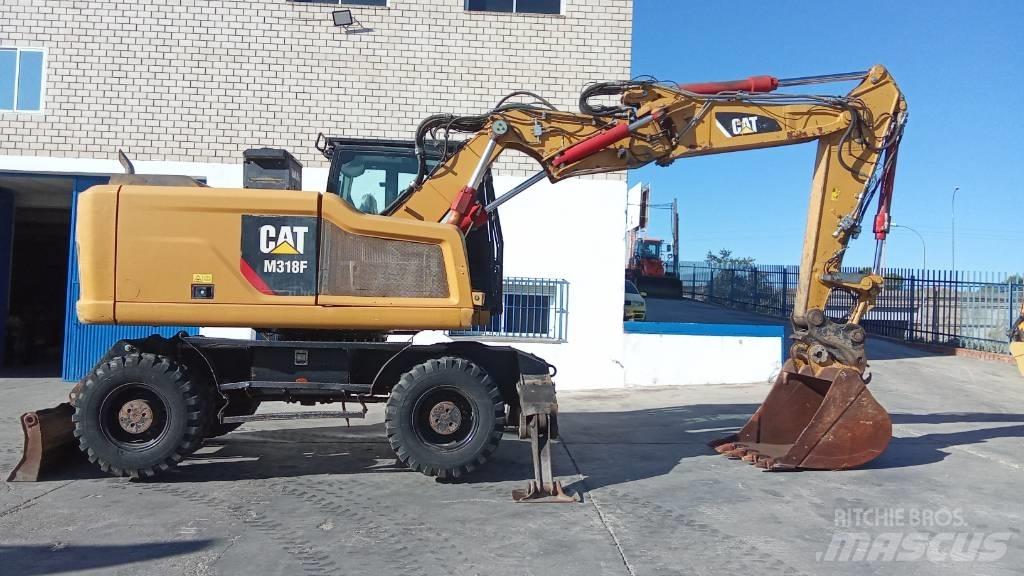 CAT M318F Mobilbagger