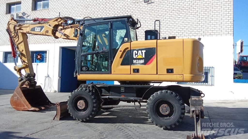CAT M318F Mobilbagger
