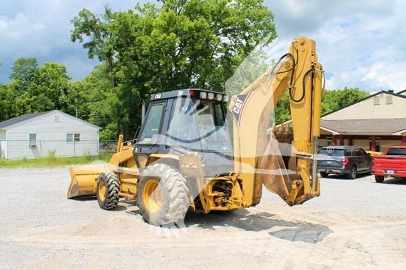 CAT 416B Baggerlader