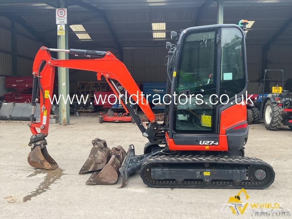 Kubota U 27-4 Minibagger < 7t