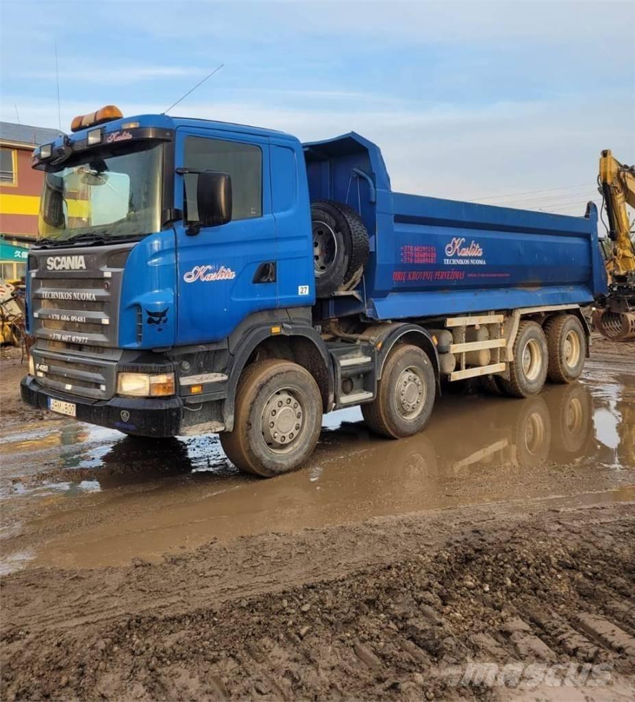 Scania R420 8x4 Kipplader