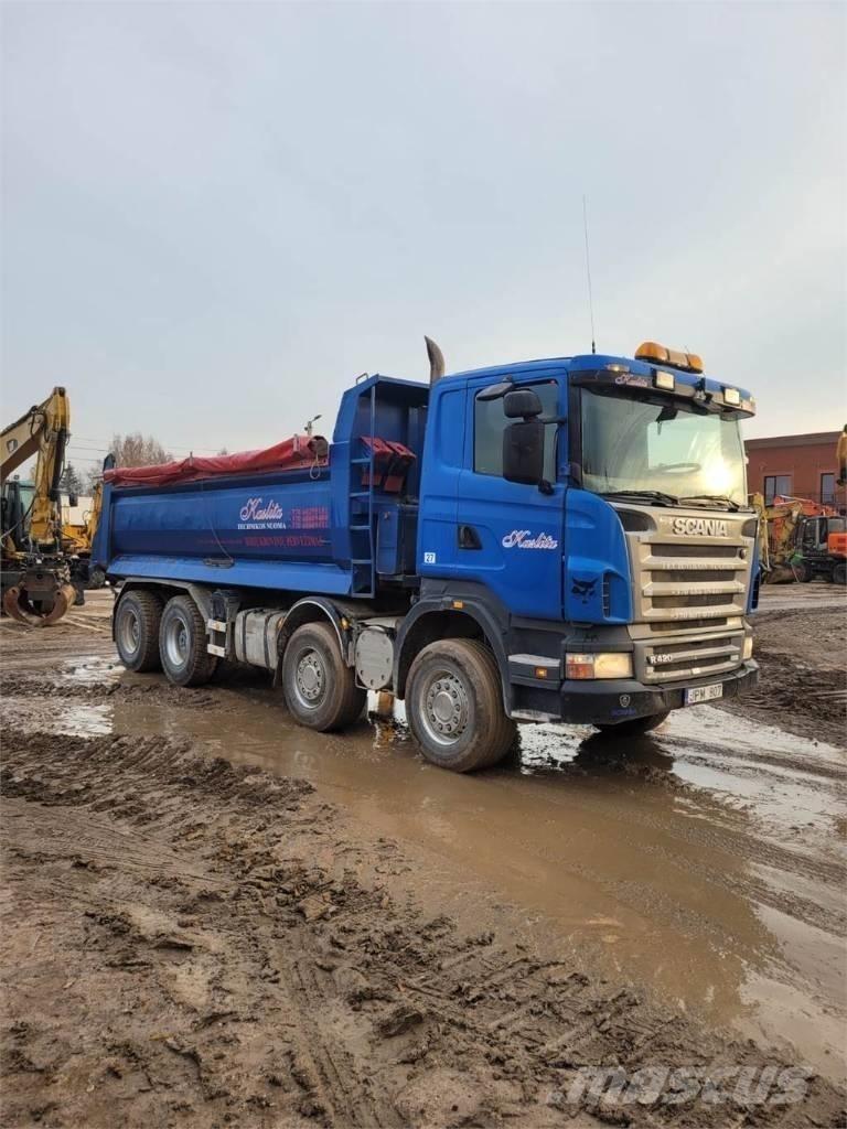 Scania R420 8x4 Kipplader